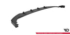 Splitter delantero Street Pro + flaps para Volkswagen Golf R Hatchback Mk8 Facelift