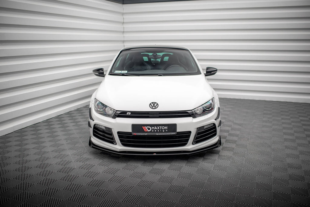 Splitter delantero Street Pro + flaps para Volkswagen Scirocco R Mk3