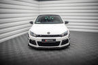 Splitter delantero Street Pro + flaps para Volkswagen Scirocco R Mk3