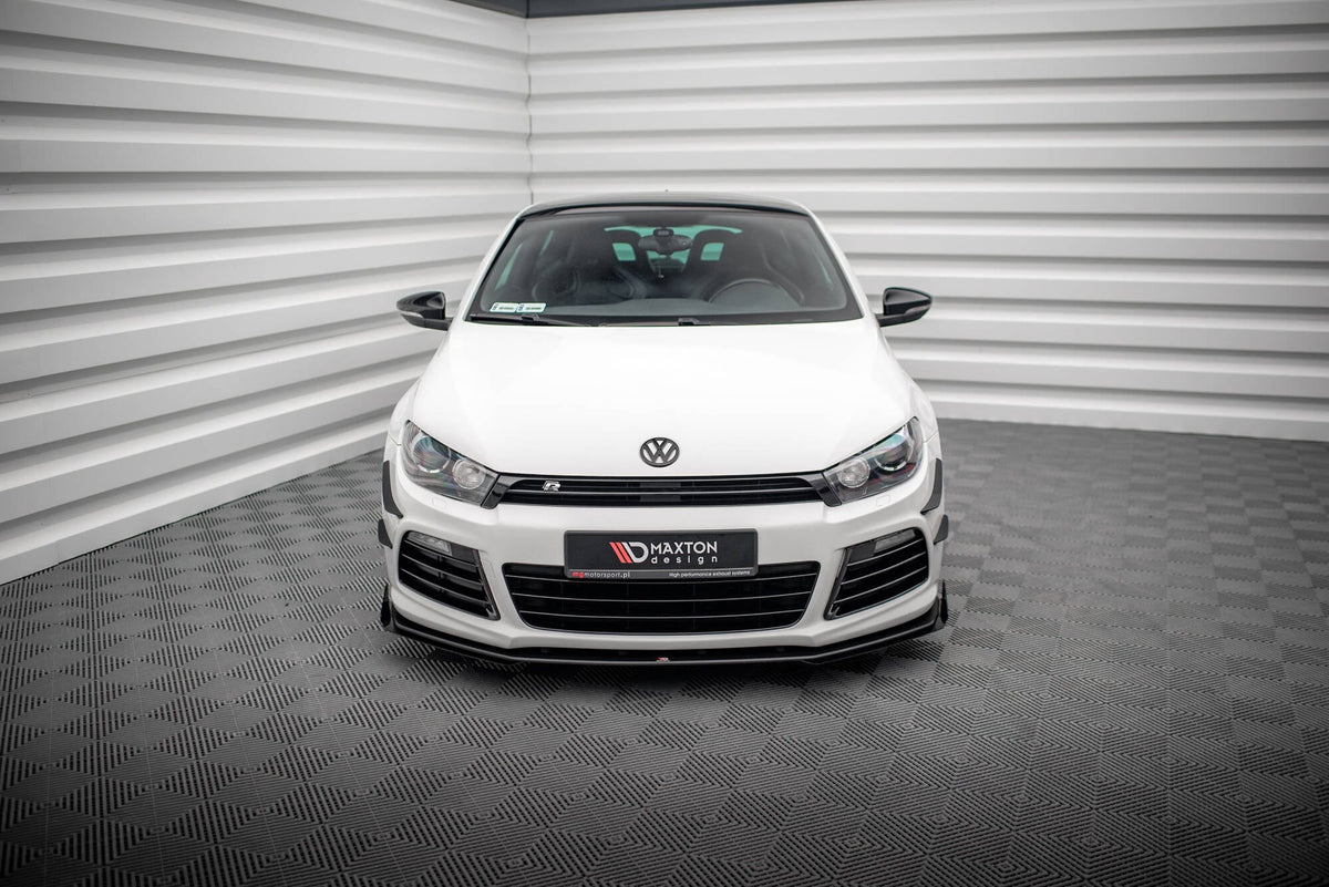 Splitter delantero Street Pro + flaps para Volkswagen Scirocco R Mk3