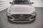 Splitter delantero Street Pro para Hyundai I30 N Hatchback/Fastback Mk3 Facelift