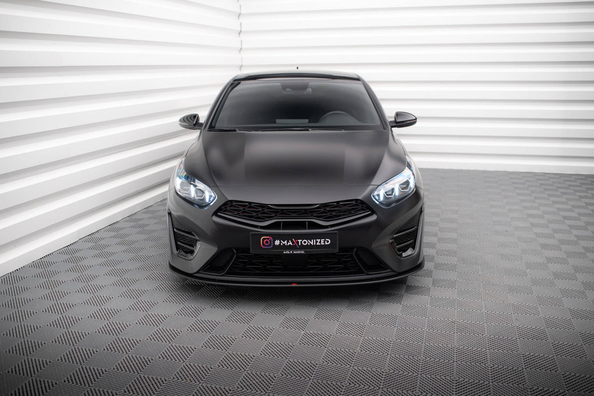 Splitter delantero Street Pro para Kia Proceed GT Mk3 Facelift / Ceed GT / GT - Line Mk1 Facelift