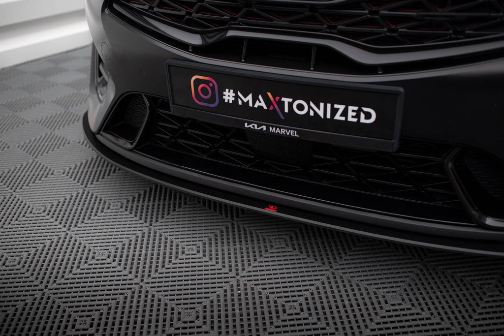 Splitter delantero Street Pro para Kia Proceed GT Mk3 Facelift / Ceed GT / GT - Line Mk1 Facelift