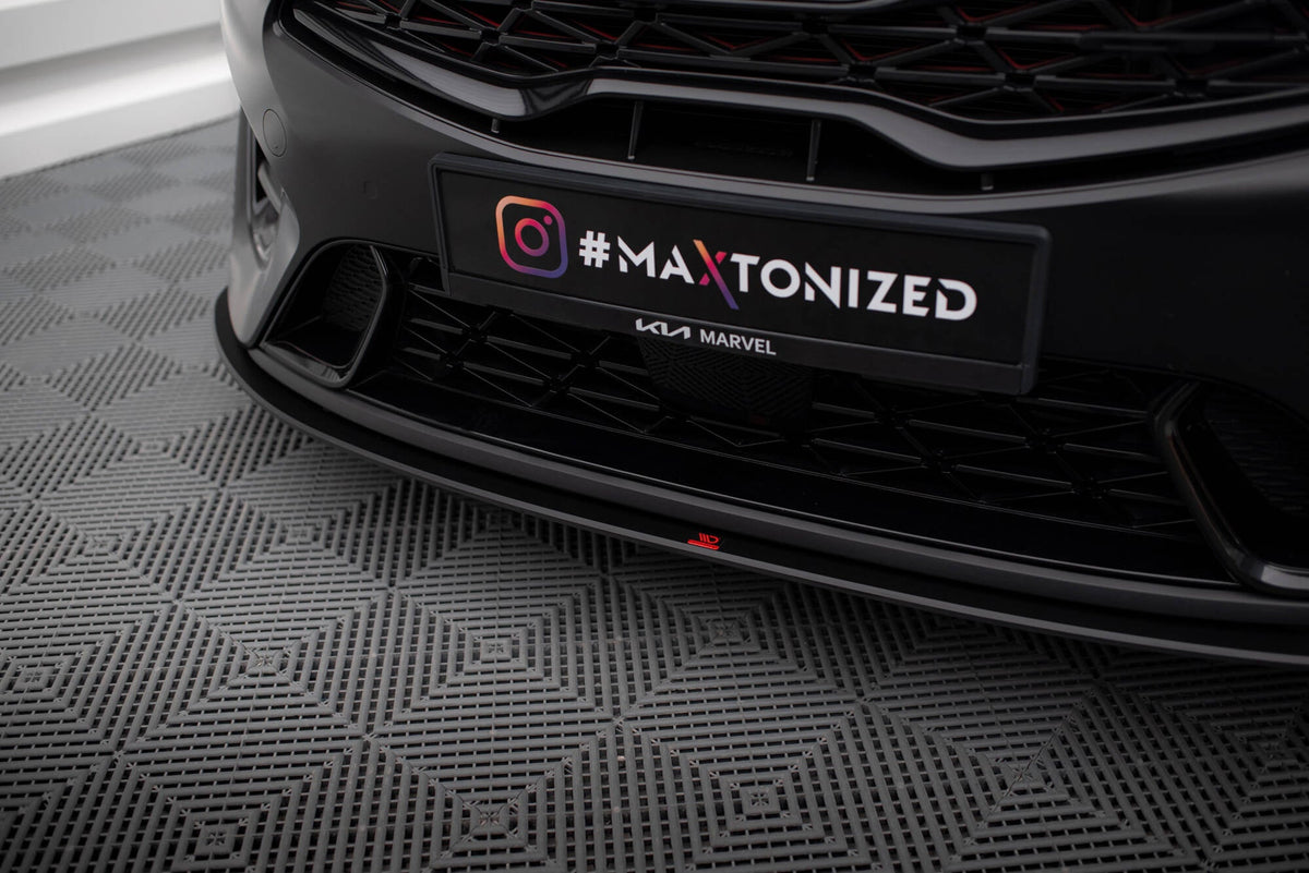 Splitter delantero Street Pro para Kia Proceed GT Mk3 Facelift / Ceed GT / GT - Line Mk1 Facelift