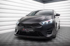 Splitter delantero Street Pro para Kia Proceed GT Mk3 Facelift / Ceed GT / GT - Line Mk1 Facelift