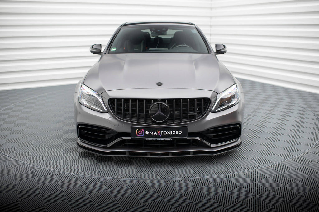 Splitter delantero Street Pro para Mercedes-AMG C63 Sedan / Estate W205 Facelift