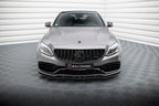 Splitter delantero Street Pro para Mercedes-AMG C63 Sedan / Estate W205 Facelift