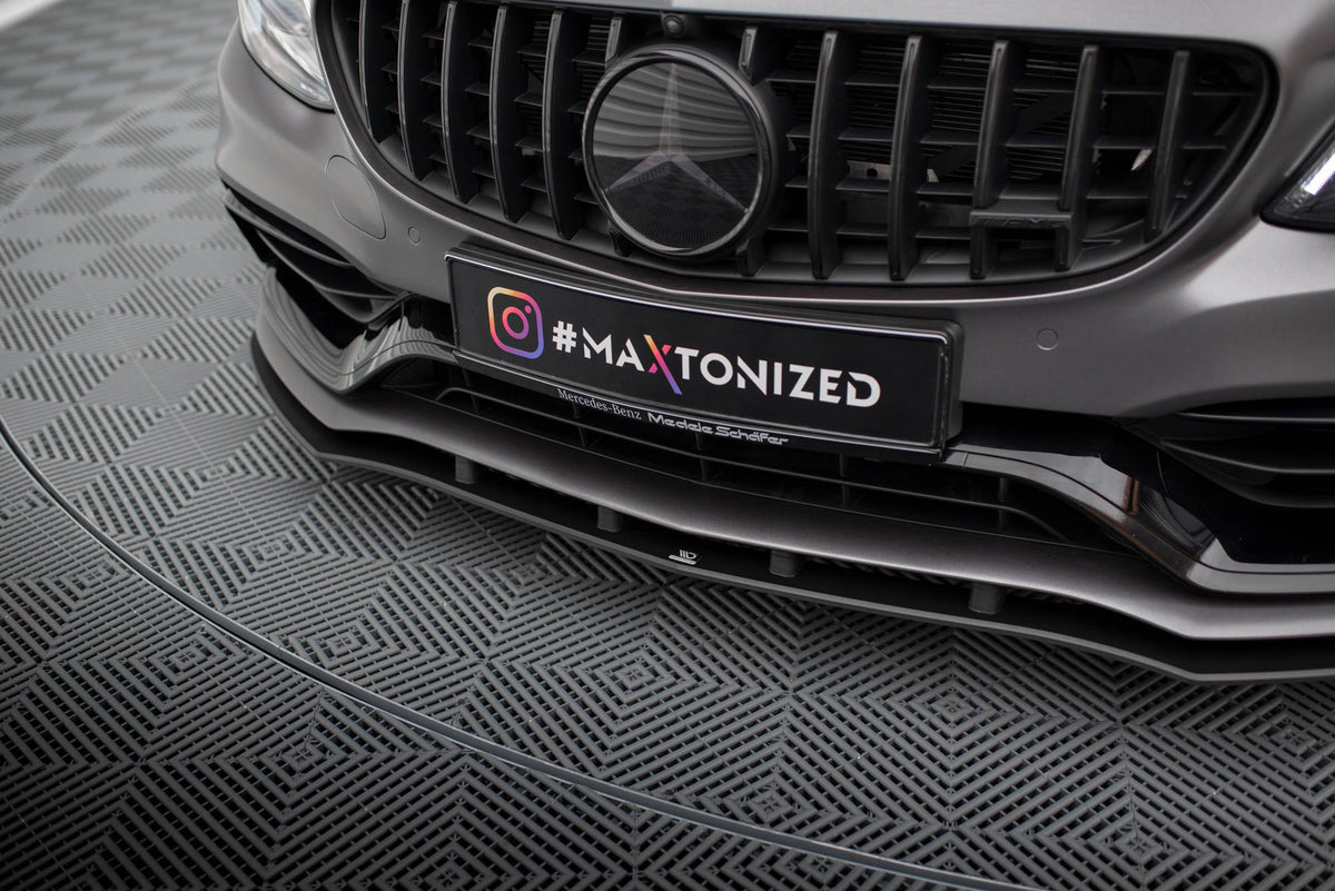 Splitter delantero Street Pro para Mercedes-AMG C63 Sedan / Estate W205 Facelift
