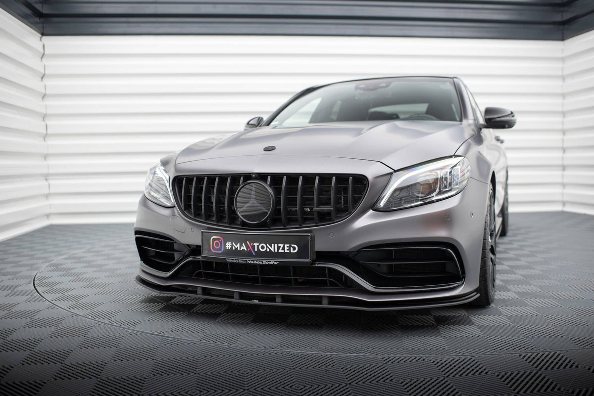 Splitter delantero Street Pro para Mercedes-AMG C63 Sedan / Estate W205 Facelift
