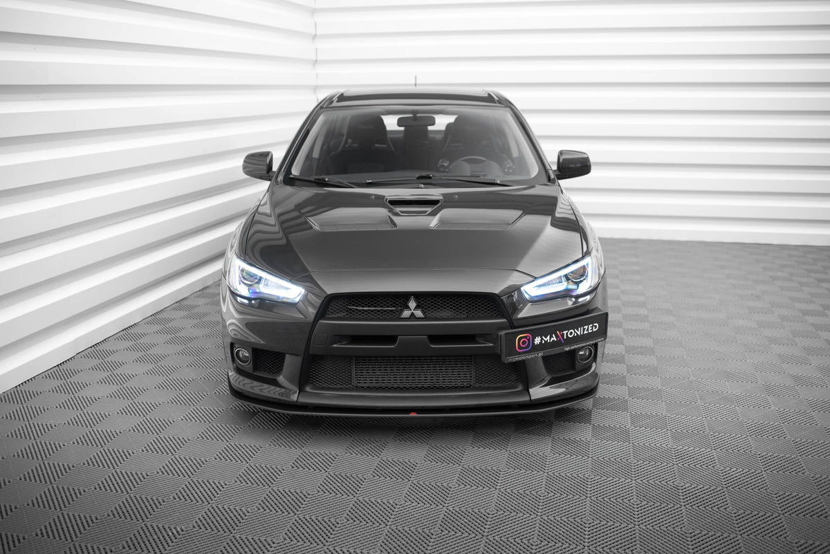 Splitter delantero Street Pro para Mitsubishi Lancer EVO X