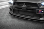 Splitter delantero Street Pro para Mitsubishi Lancer EVO X