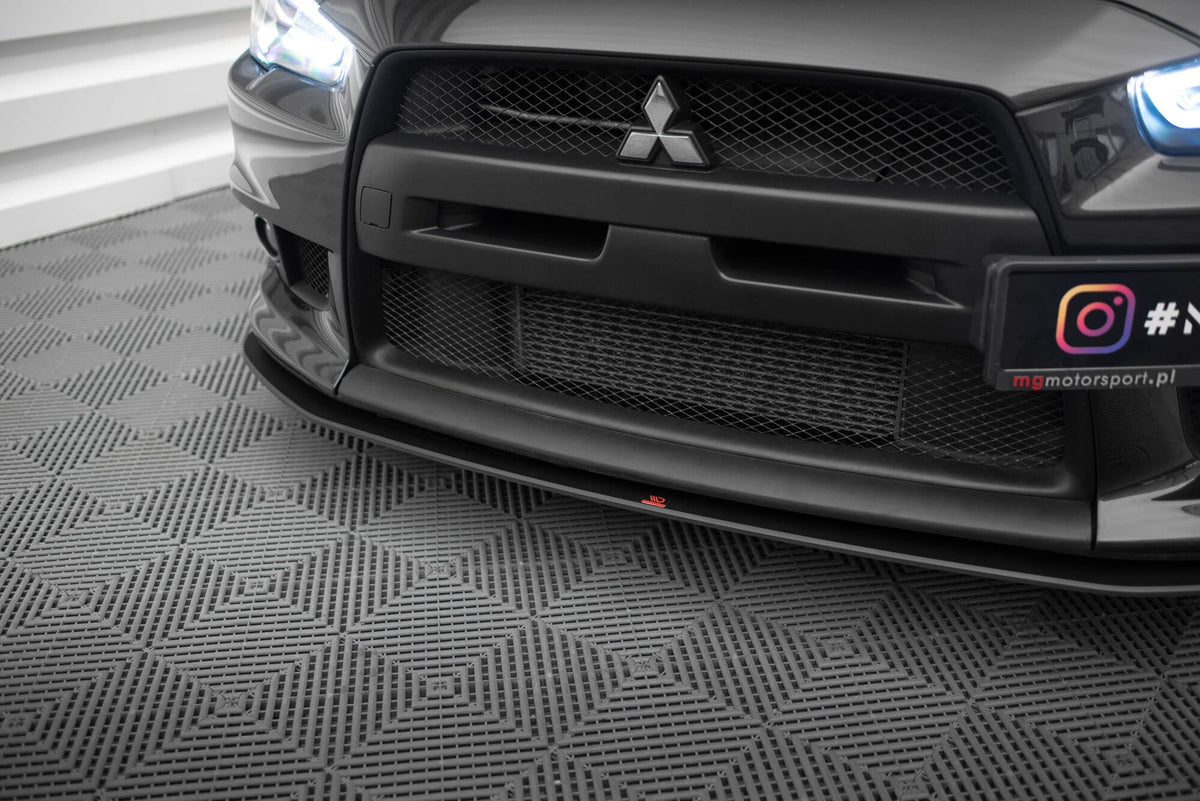 Splitter delantero Street Pro para Mitsubishi Lancer EVO X