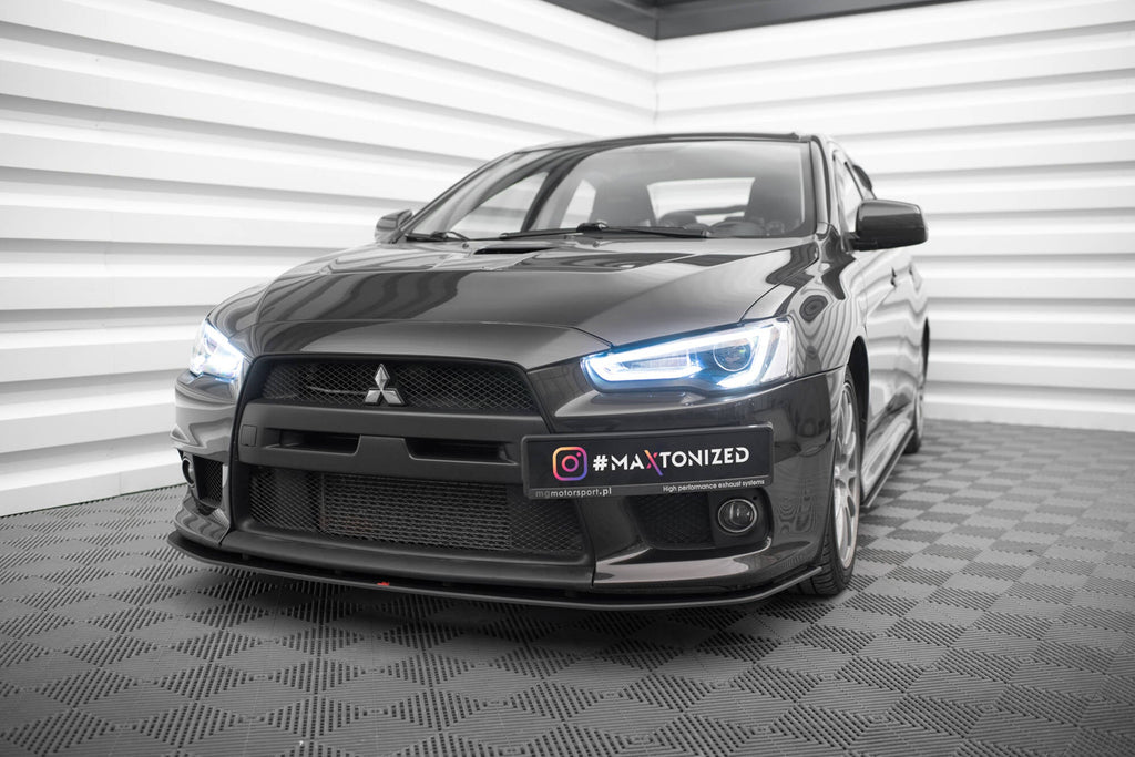 Splitter delantero Street Pro para Mitsubishi Lancer EVO X