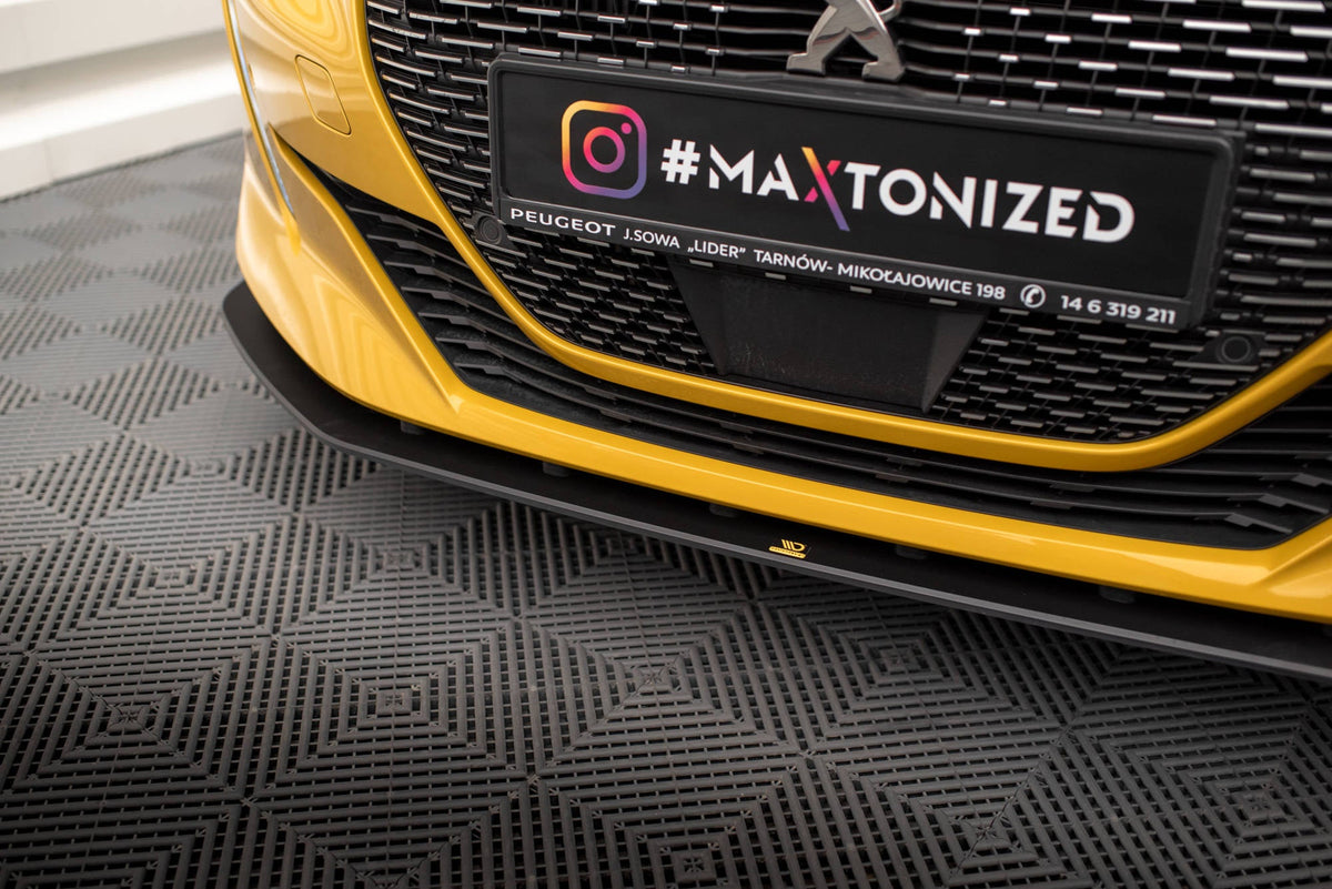 Splitter delantero Street Pro para Peugeot 208 GT Mk2