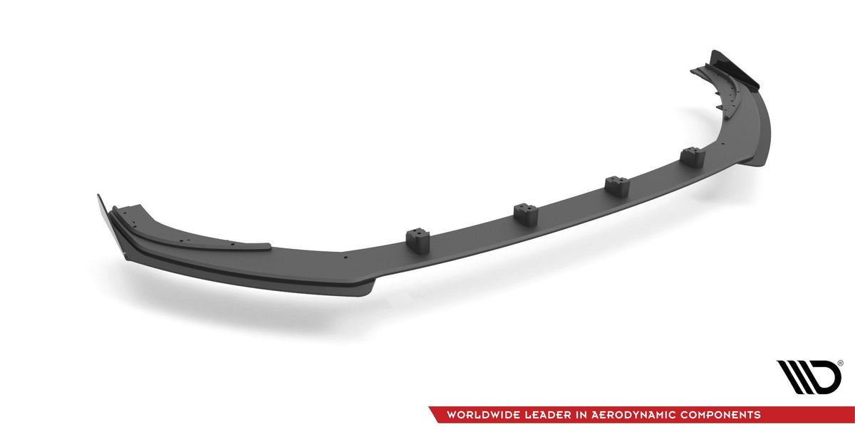 Splitter delantero Street Pro V.1 + flaps para Audi S3 / A3 S-Line Sportback 8V Facelift