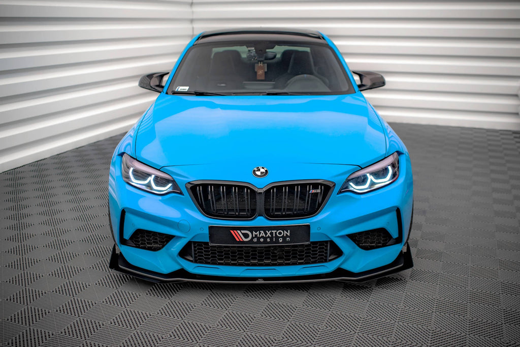 Splitter delantero Street Pro V.1 + flaps para BMW M2 Competition F87
