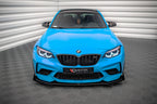 Splitter delantero Street Pro V.1 + flaps para BMW M2 Competition F87