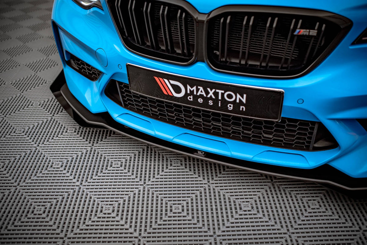 Splitter delantero Street Pro V.1 + flaps para BMW M2 Competition F87