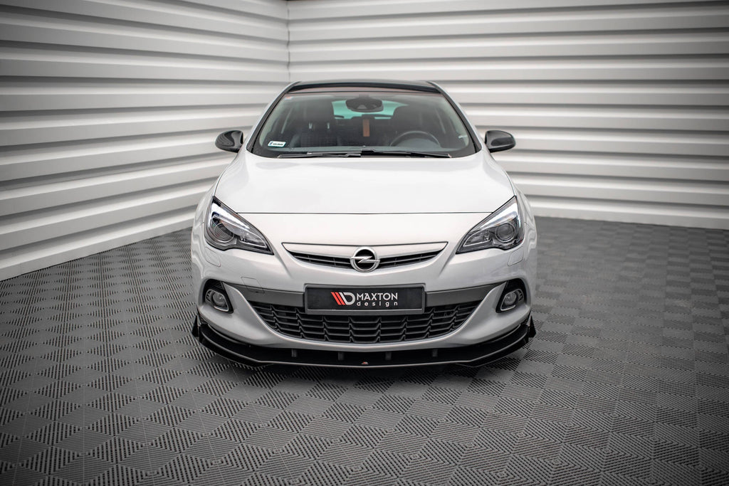 Splitter delantero Street Pro V.1 + flaps para Opel Astra GTC OPC-Line J