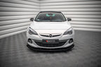 Splitter delantero Street Pro V.1 + flaps para Opel Astra GTC OPC-Line J