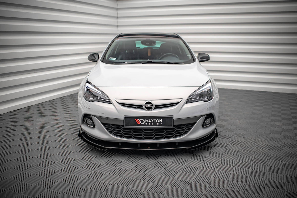 Splitter delantero Street Pro V.1 + flaps para Opel Astra GTC OPC-Line J