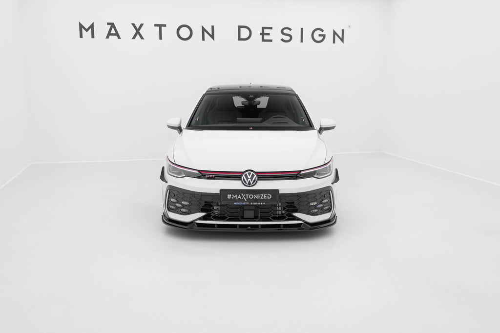 Splitter delantero Street Pro V.2 para Volkswagen Golf GTI / GTE / R-Line Mk8 Facelift