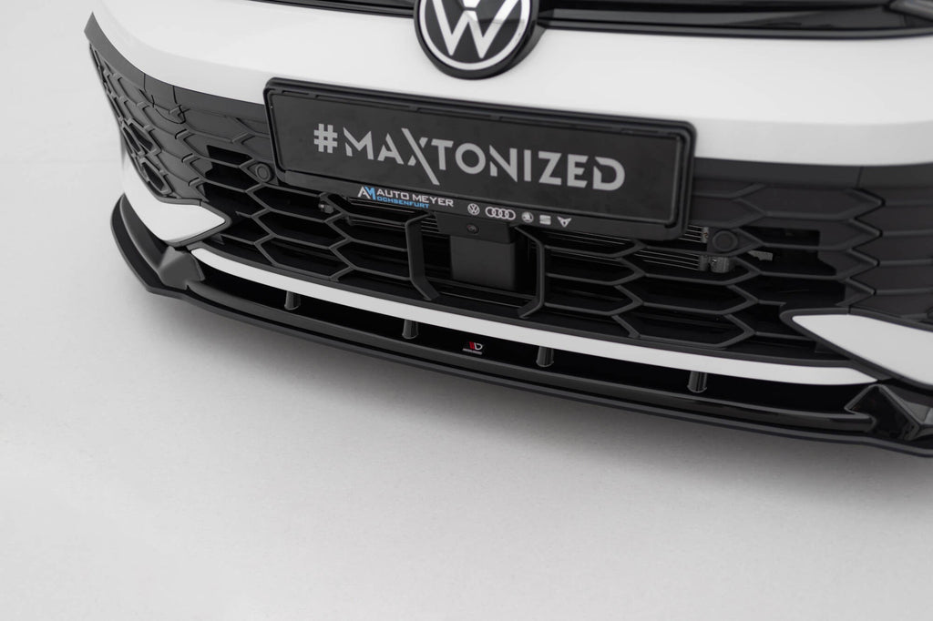Splitter delantero Street Pro V.2 para Volkswagen Golf GTI / GTE / R-Line Mk8 Facelift