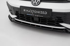 Splitter delantero Street Pro V.2 para Volkswagen Golf GTI / GTE / R-Line Mk8 Facelift