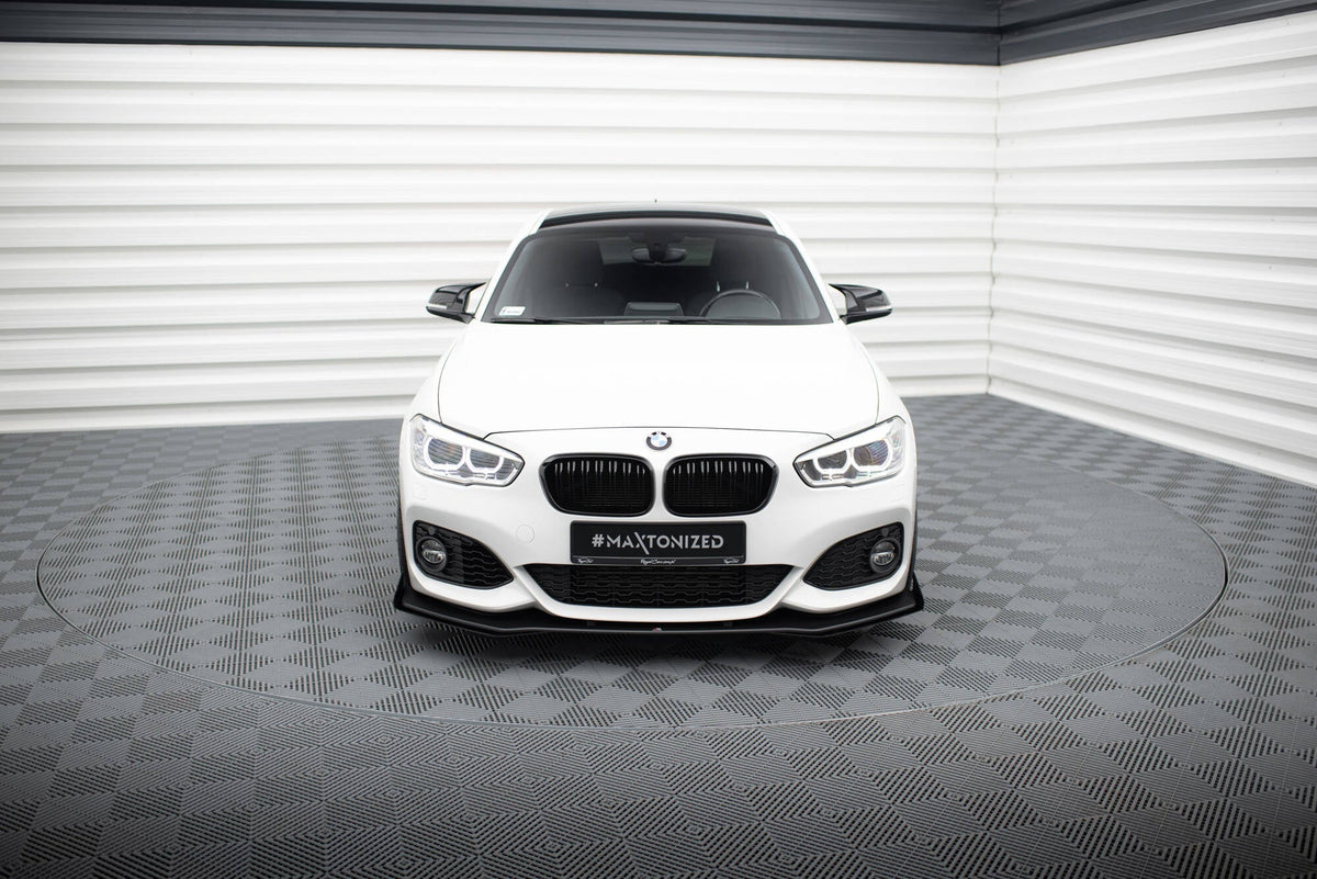 Splitter delantero Street Pro V.3 + flaps para BMW 1 F20 M-Pack Facelift / M140i