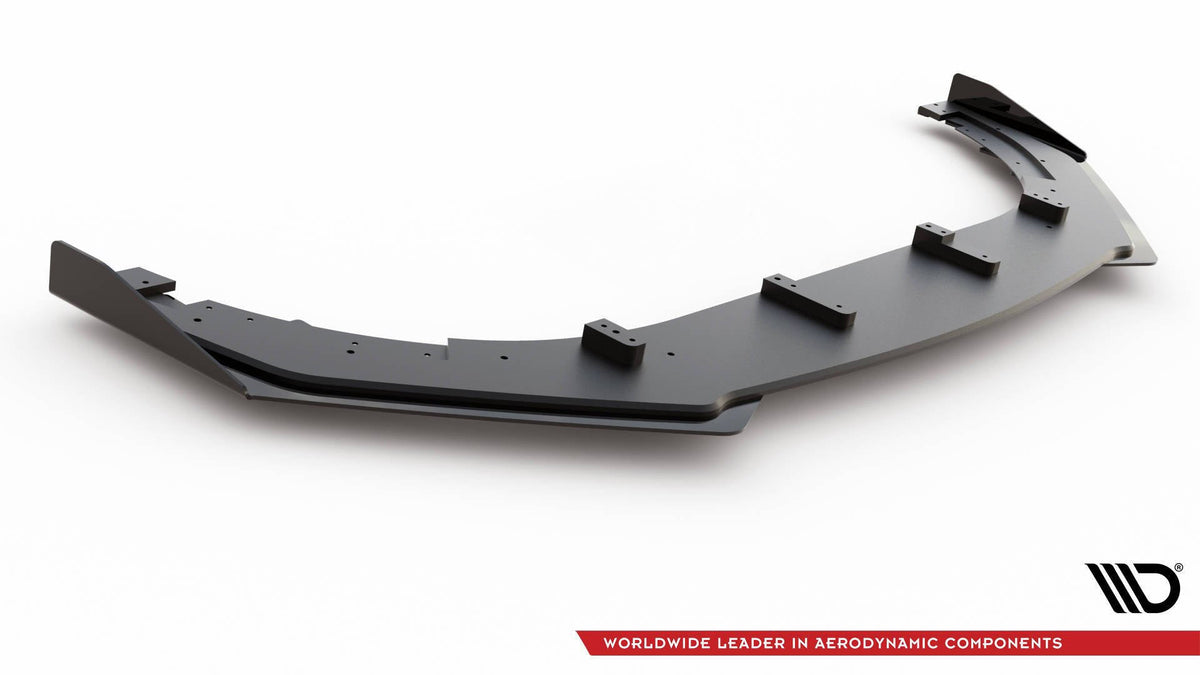 Splitter delantero Street Pro V.3 + flaps para Volkswagen Golf GTI Mk6