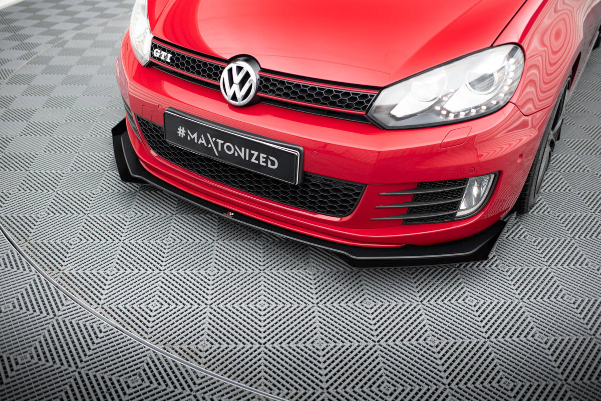 Splitter delantero Street Pro V.3 + flaps para Volkswagen Golf GTI Mk6