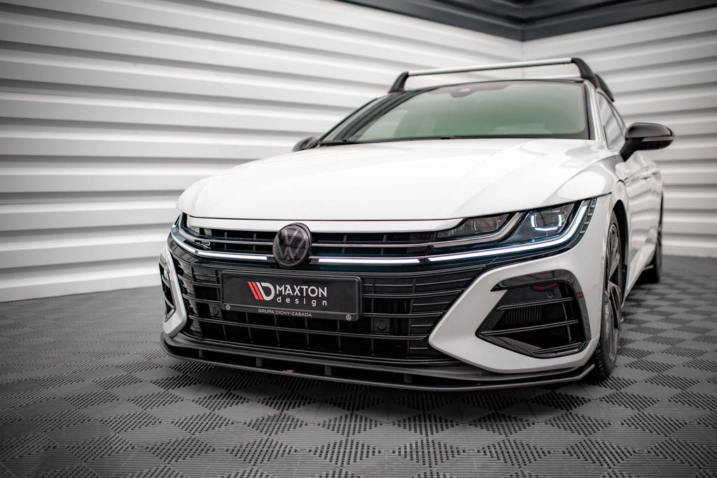 Splitter delantero Street Pro para Volkswagen Arteon R Sedan / Shooting Brake Mk1 Faceift