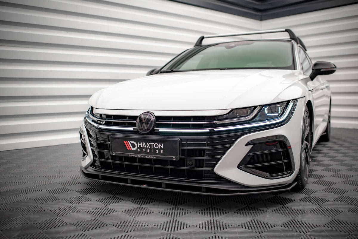 Splitter delantero Street Pro para Volkswagen Arteon R Sedan / Shooting Brake Mk1 Faceift