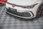 Splitter delantero Street Pro para Volkswagen Golf GTI / GTE / GTD / R-Line Mk8