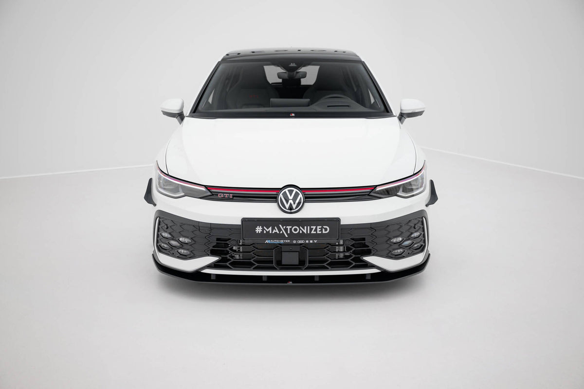 Splitter delantero Street Pro para Volkswagen Golf GTI / GTE / R-Line Mk8 Facelift