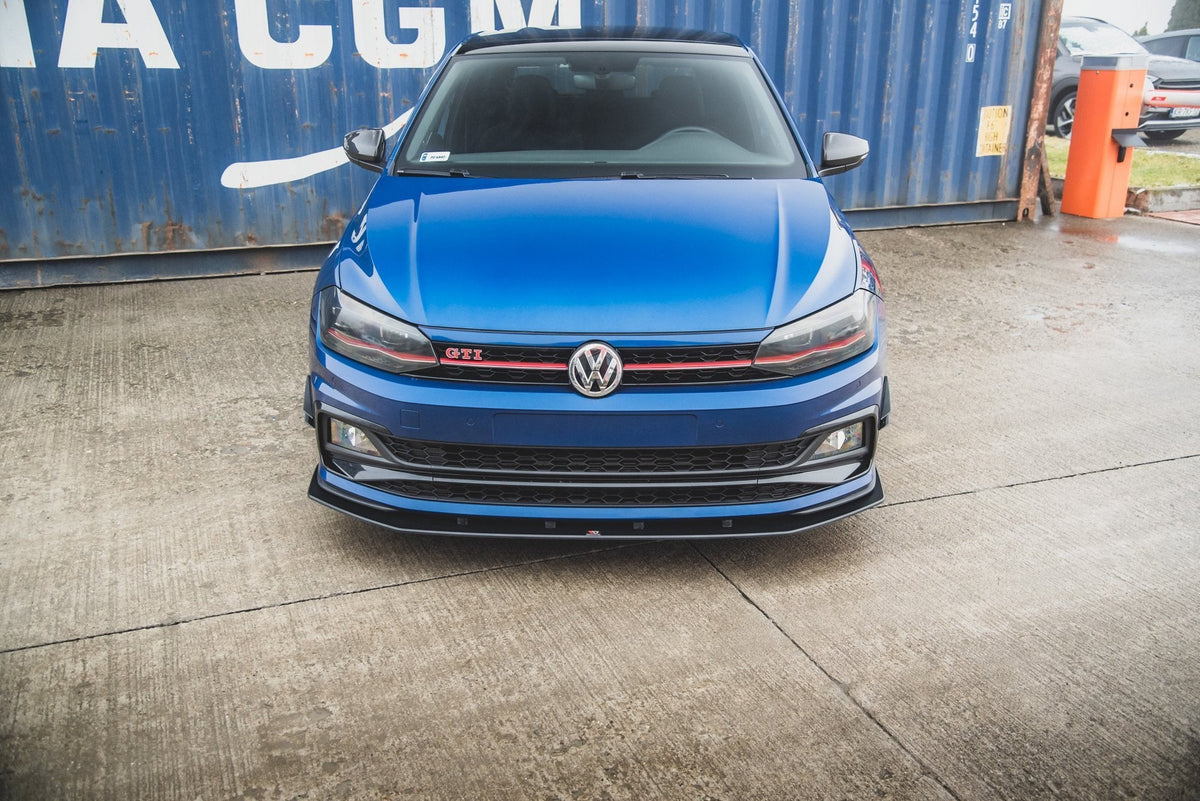 Splitter delantero Street Pro para Volkswagen Polo GTI Mk6