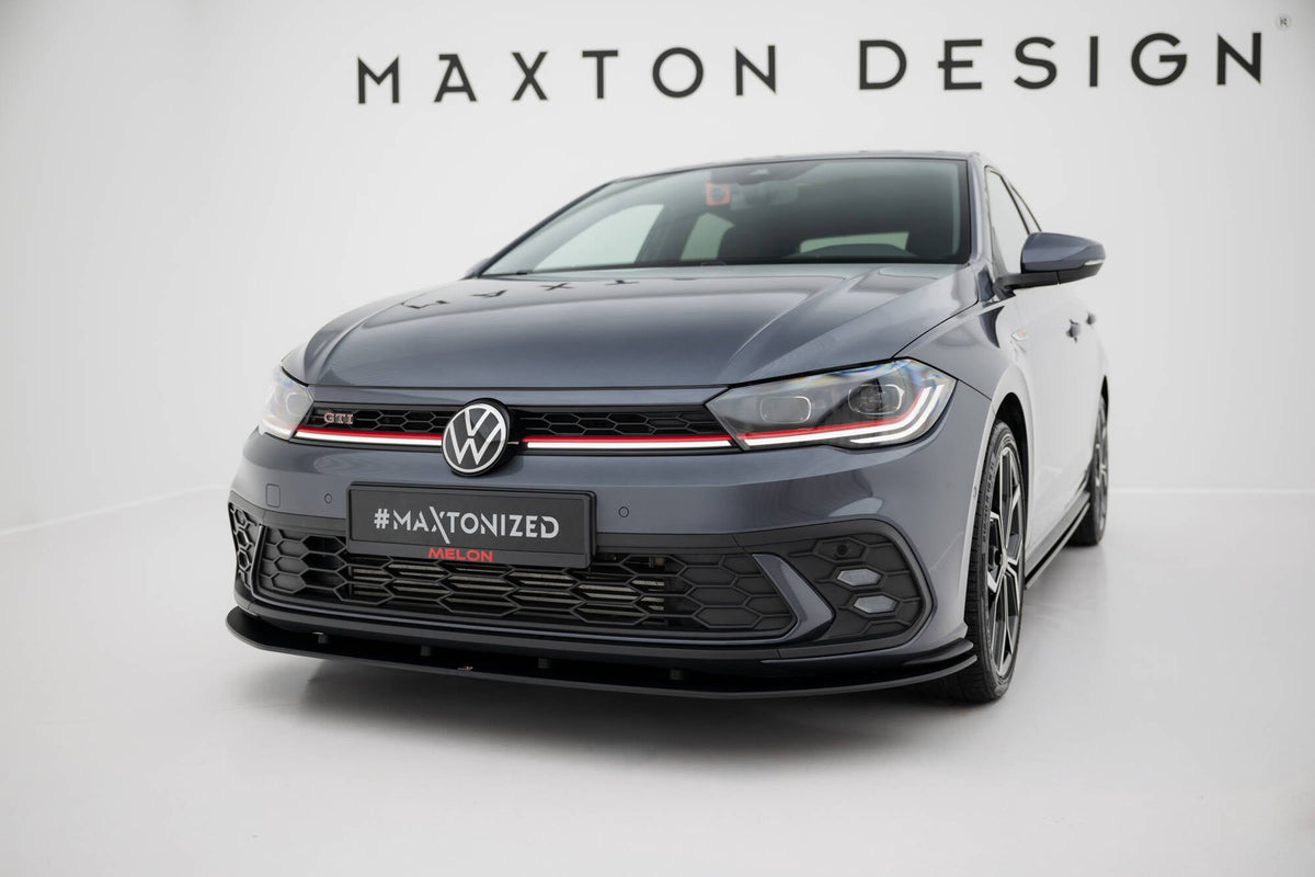 Splitter delantero Street Pro para Volkswagen Polo GTI Mk6 Facelift