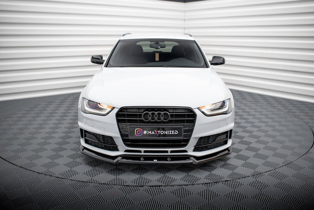 Splitter delantero V.1 para Audi A4 Competition B8 Facelift