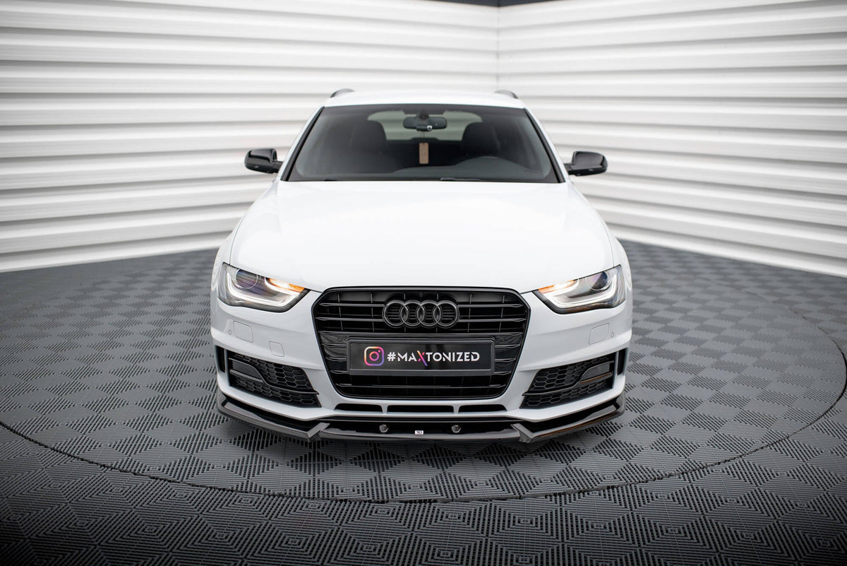 Splitter delantero V.1 para Audi A4 Competition B8 Facelift
