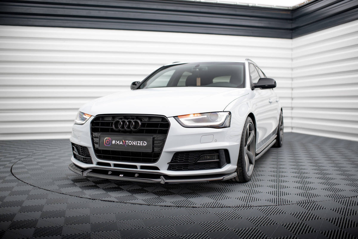 Splitter delantero V.1 para Audi A4 Competition B8 Facelift