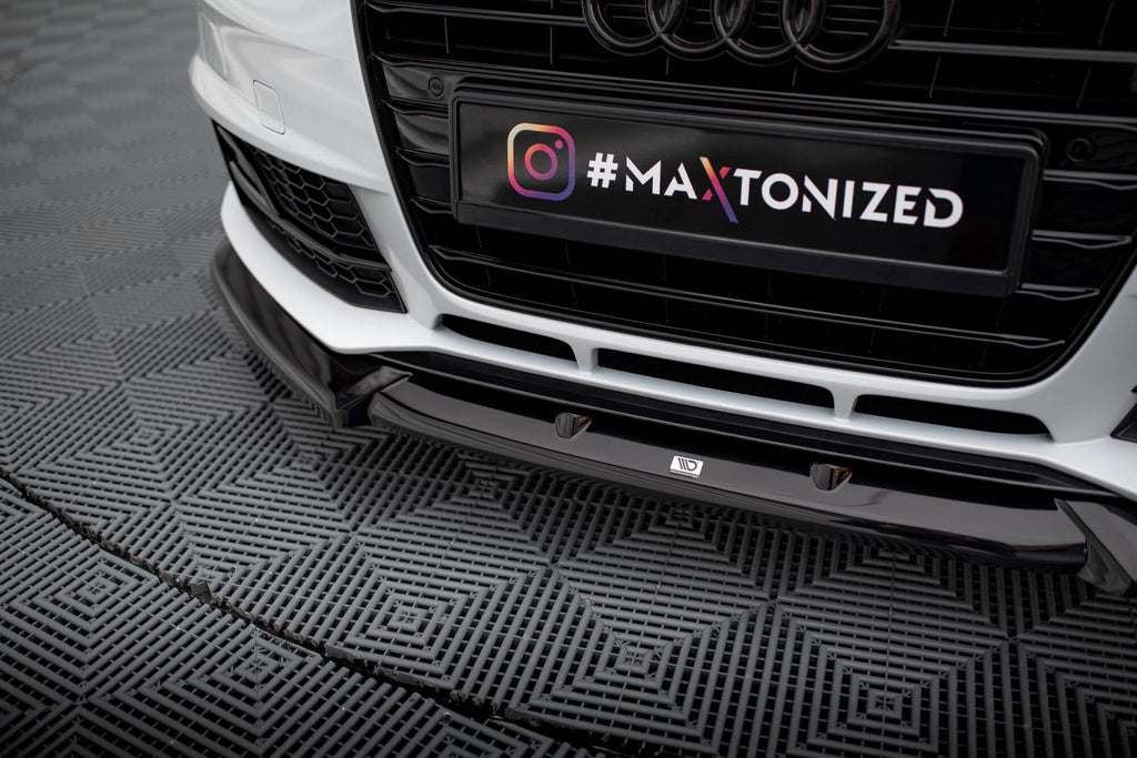 Splitter delantero V.1 para Audi A4 Competition B8 Facelift
