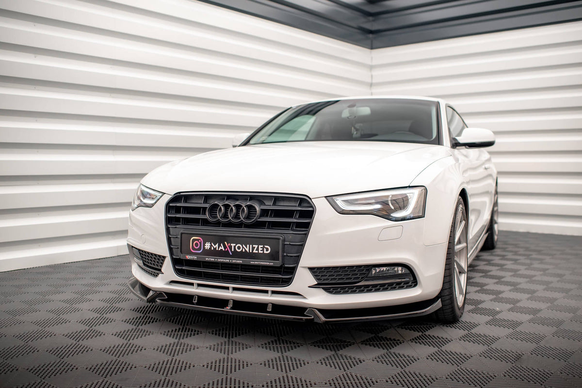 Splitter delantero V.1 para Audi A5 Coupe / Sportback 8T Facelift