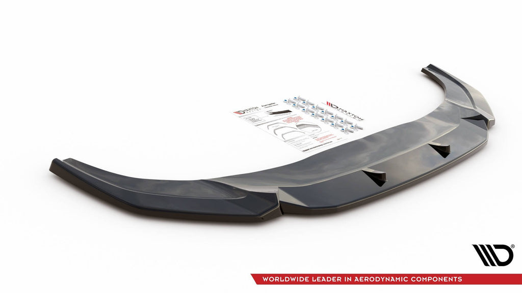 Splitter delantero V.1 para Audi Q3 Sportback / SUV S-Line F3