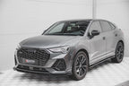 Splitter delantero V.1 para Audi Q3 Sportback / SUV S-Line F3
