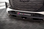 Splitter delantero V.1 para Audi Q4 e-tron Sportback S-line Mk1