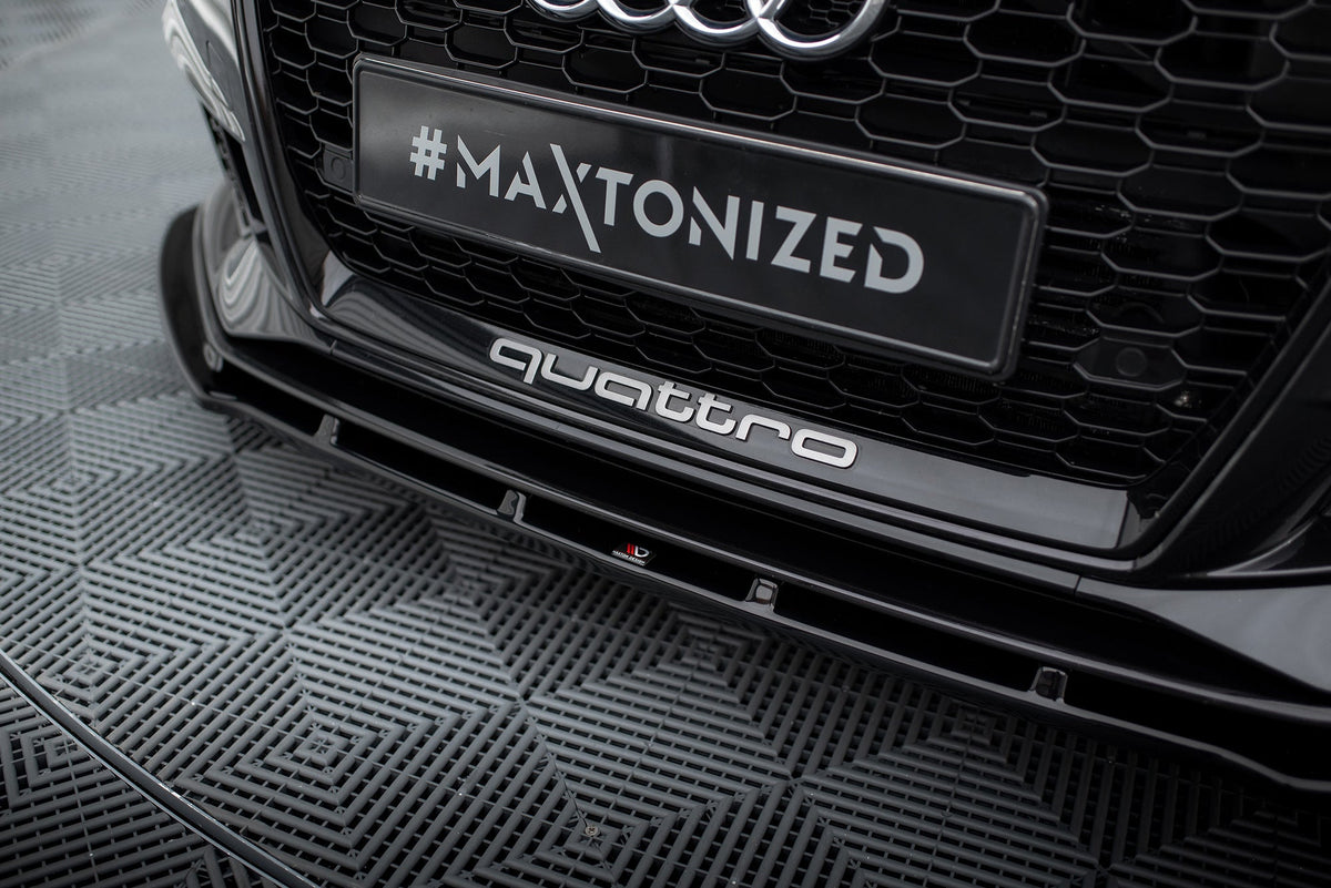 Splitter delantero V.1 para Audi RS3 8V Facelift Sedan