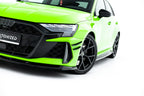 Splitter delantero V.1 para Audi RS3 Sportback 8Y Facelift