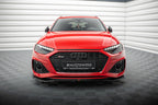 Splitter delantero V.1 para Audi RS4 B9 Facelift