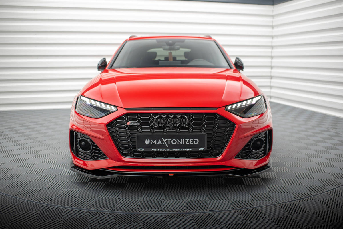 Splitter delantero V.1 para Audi RS4 B9 Facelift