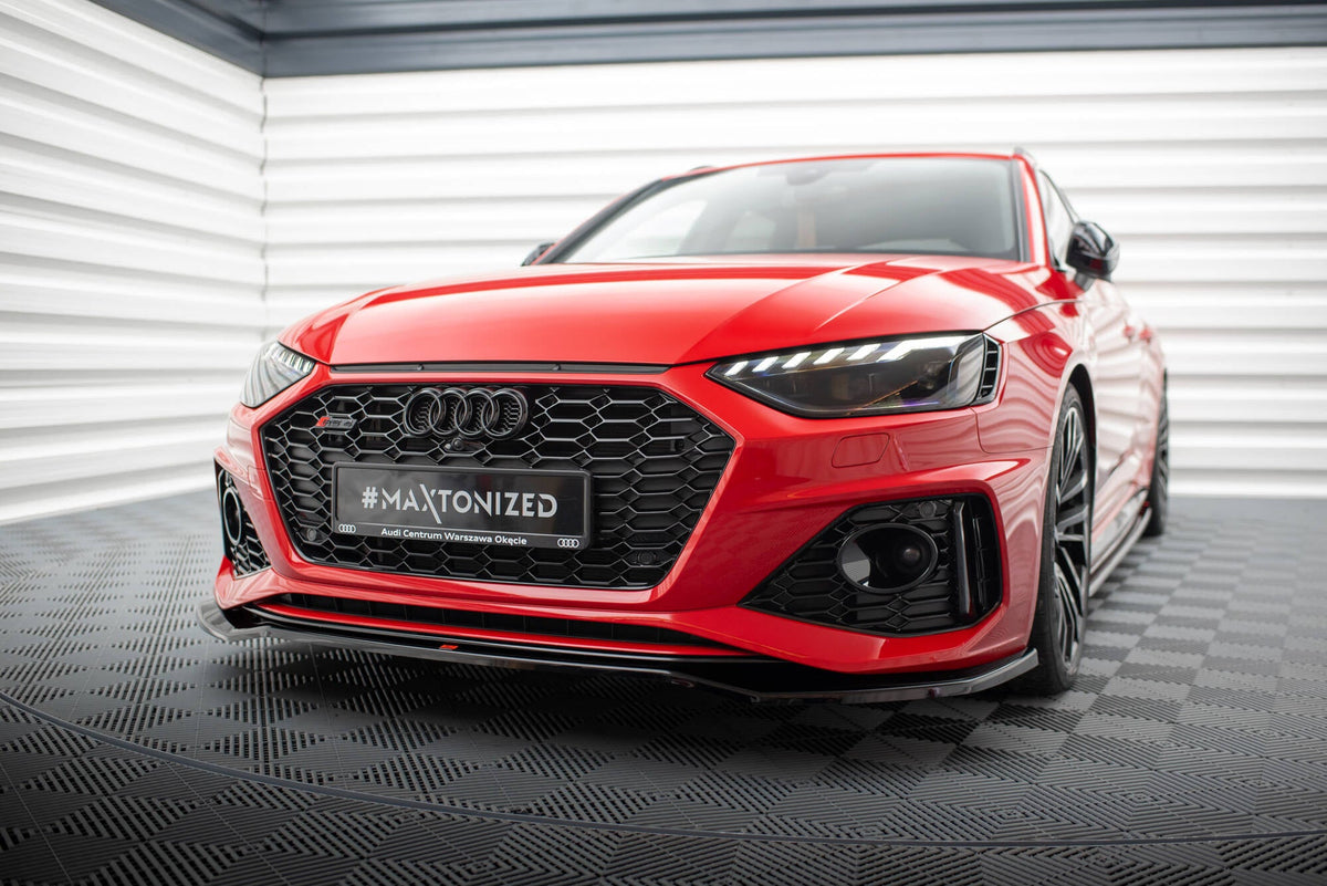 Splitter delantero V.1 para Audi RS4 B9 Facelift